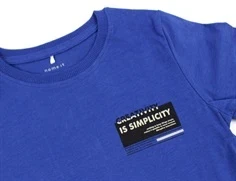 Name It true blue t-shirt